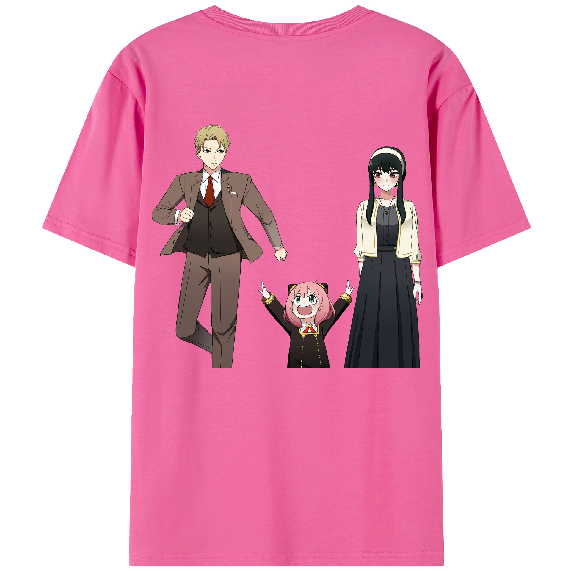（画像用） SPY×FAMILY间谍家家酒 レディース半袖Tシャツ(バックプリント)